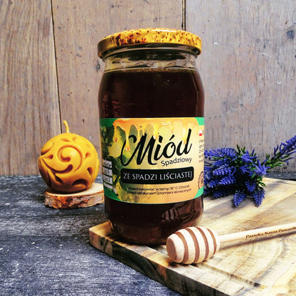 Miód spadziowy ze spadzi liściastej
