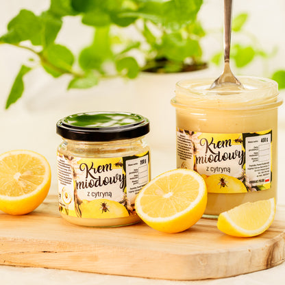 Krem miodowy z cytryną