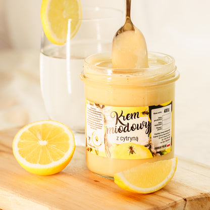 Krem miodowy z cytryną
