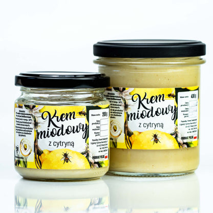 Krem miodowy z cytryną