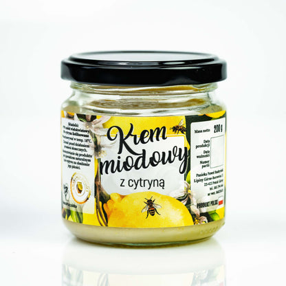 Krem miodowy z cytryną