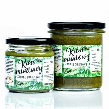 Krem miodowy z Miętą