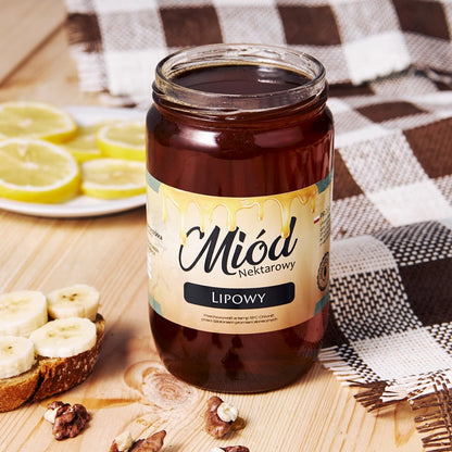 miód lipowy 980 gram