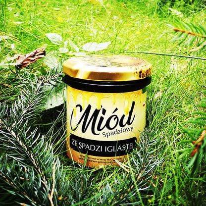 miód spadziowy ze spadzi iglastej 400 gram