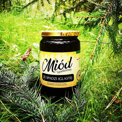 miód spadziowy ze spadzi iglastej 980 gram