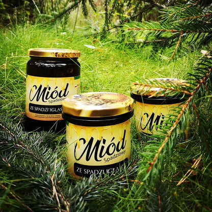 miód spadziowy ze spadzi iglastej