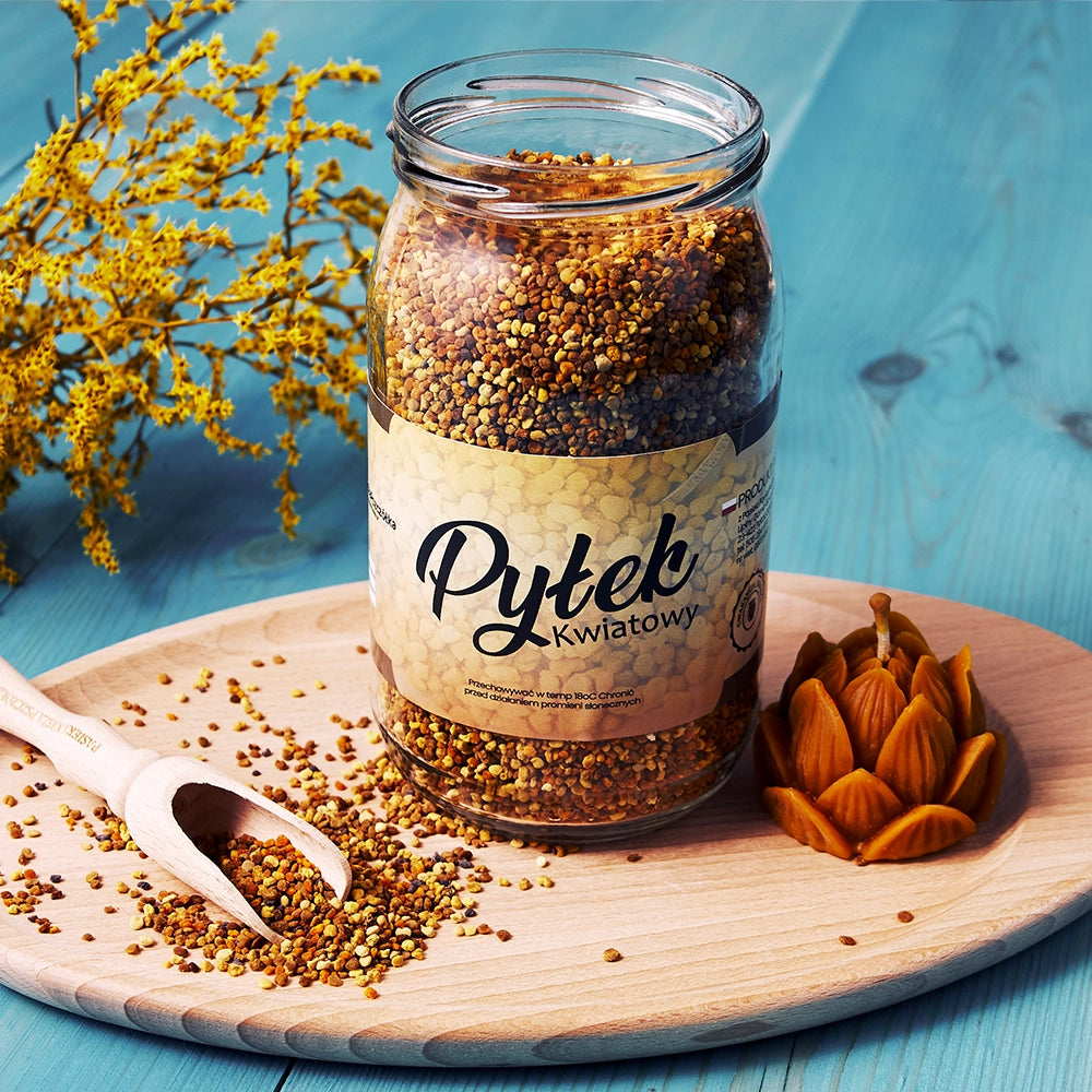 pyłek pszczeli - pyłek kwiatowy